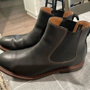 Lucky Brand Black Chelsea Boots